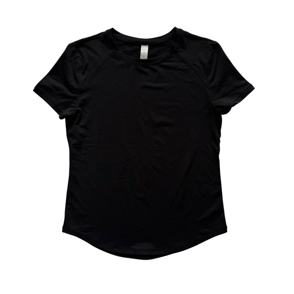 Zella Girl Black Short Sleeve Active Tee Size S(7/8)